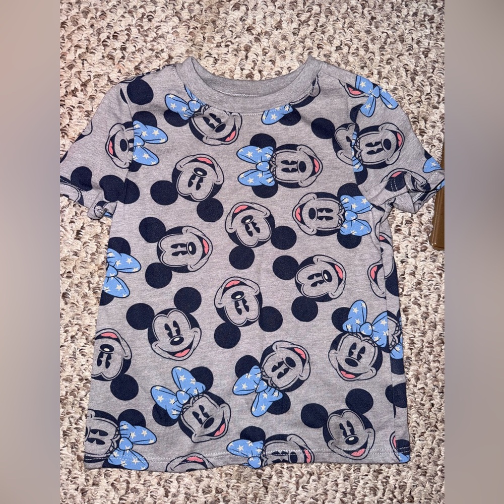 Toddler Mickey and Minnie Mouse Shirt
